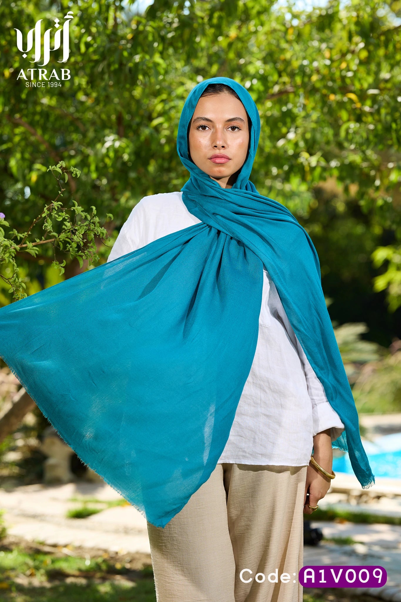 Ocean Blue scarf